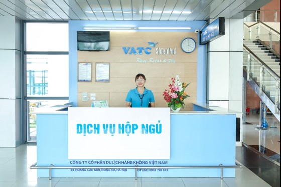 Dịch vụ Hộp ngủ Sân bay Nội Bài - Tầng 2 - Nhà ga T1